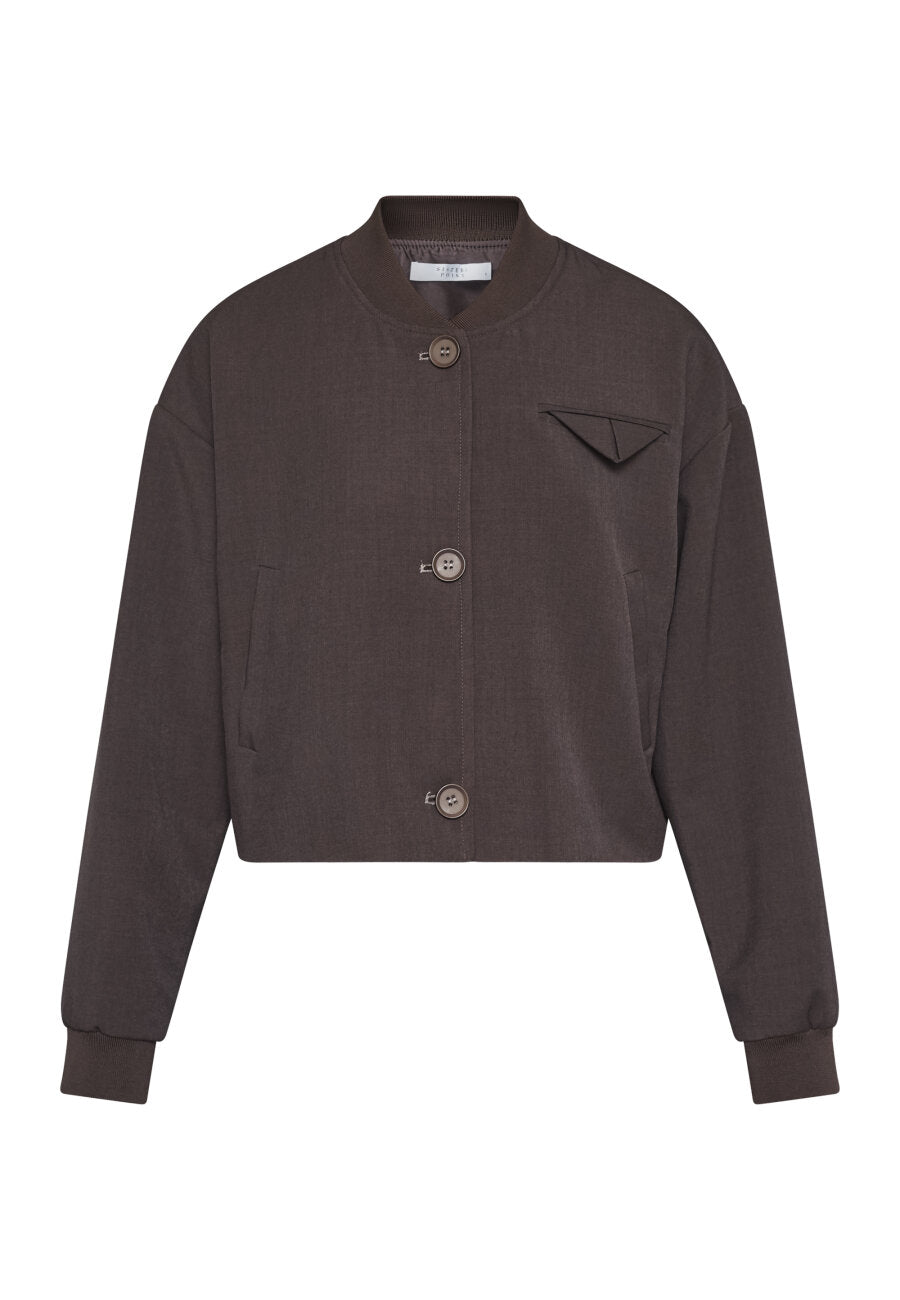 Sisters Point jasje bomber bruin model Great ja chocolate brown