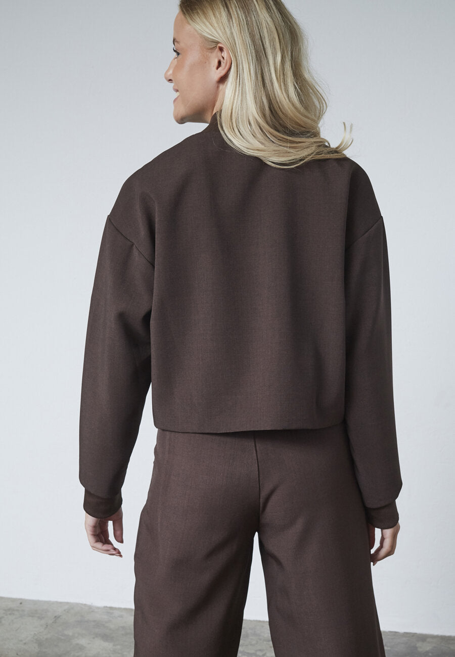Sisters Point jasje bomber bruin model Great ja chocolate brown