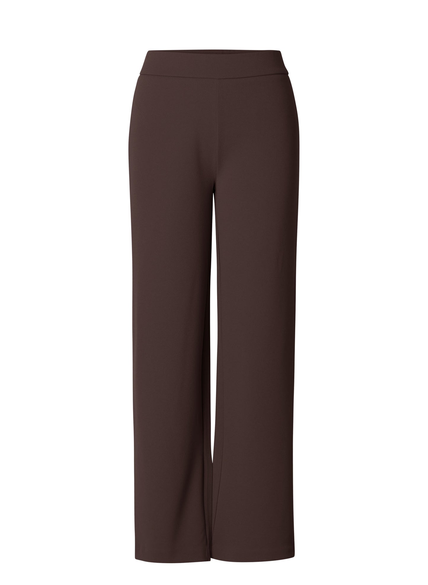 Base Level broek bruin wijd model lengte 30 model Yarah brown