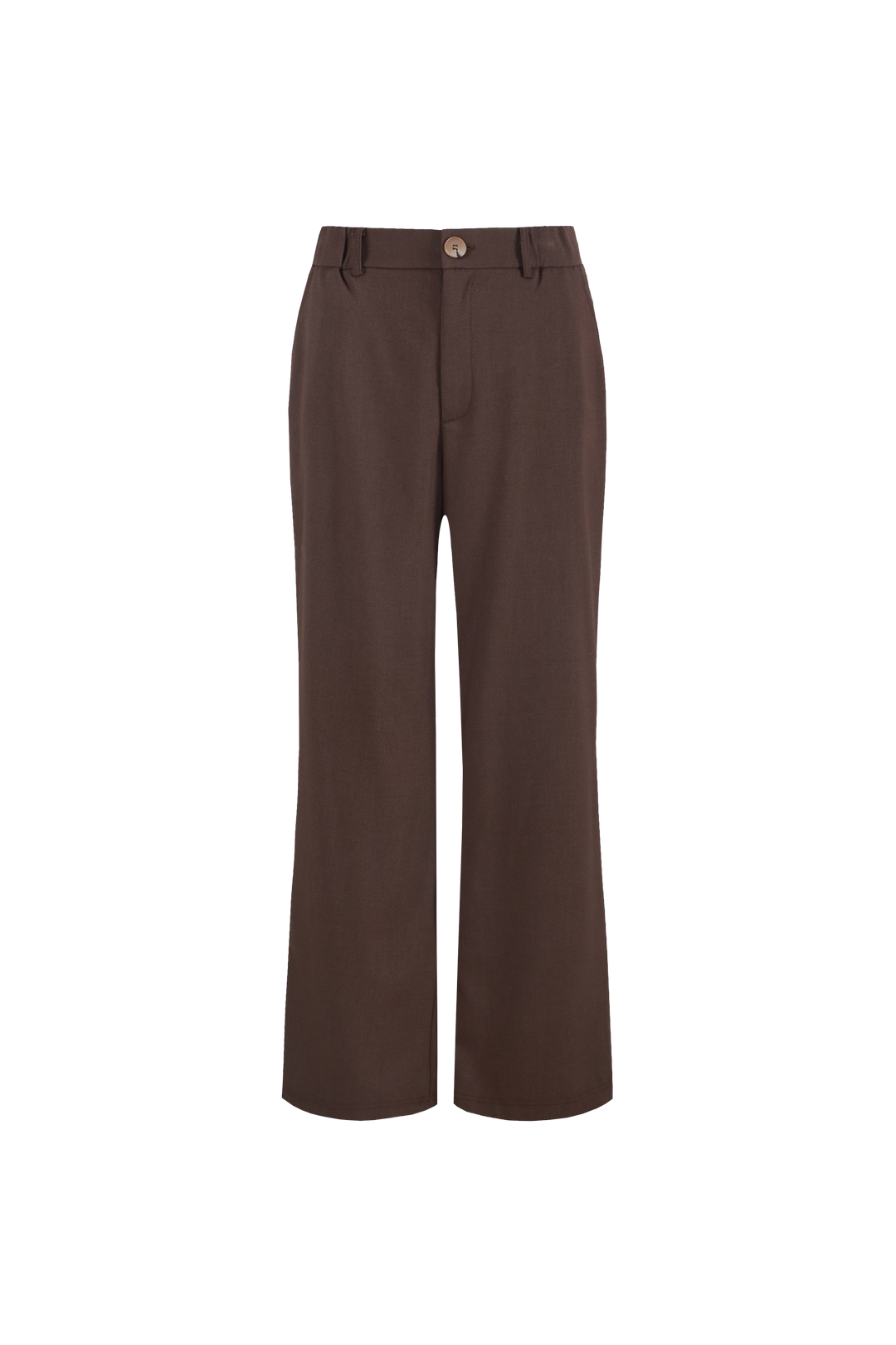 Fluresk broek bruin model Anthea pantalon mocha brow