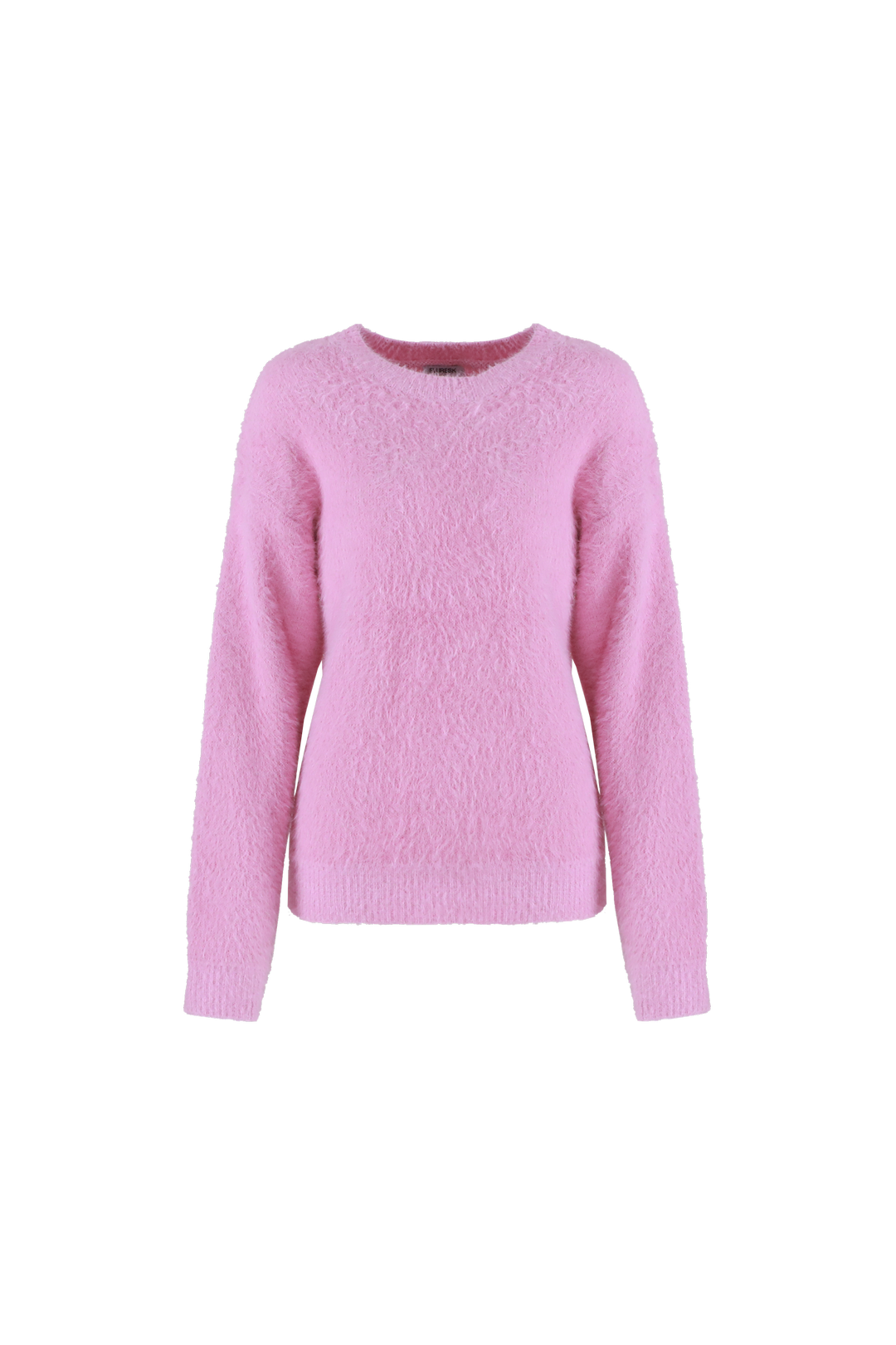Fluresk trui roze fluffy model islene knit sweater begonia pink