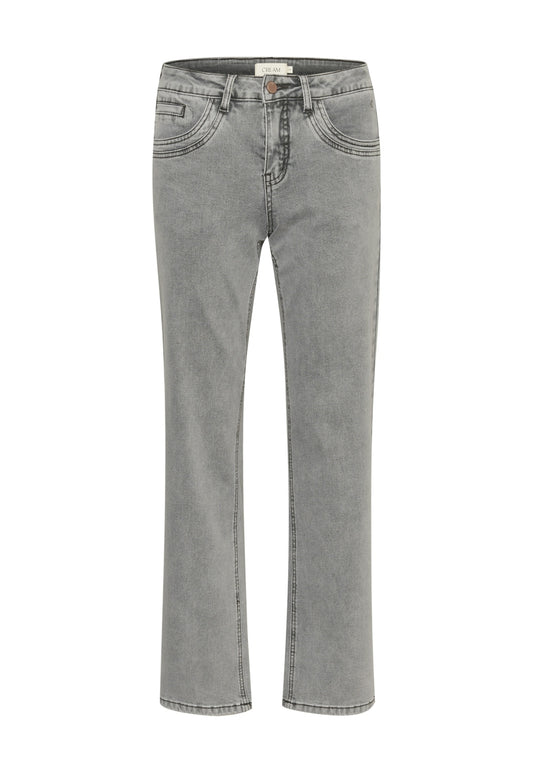 Cream jeans grijs straight leg model CRlone lengte 32