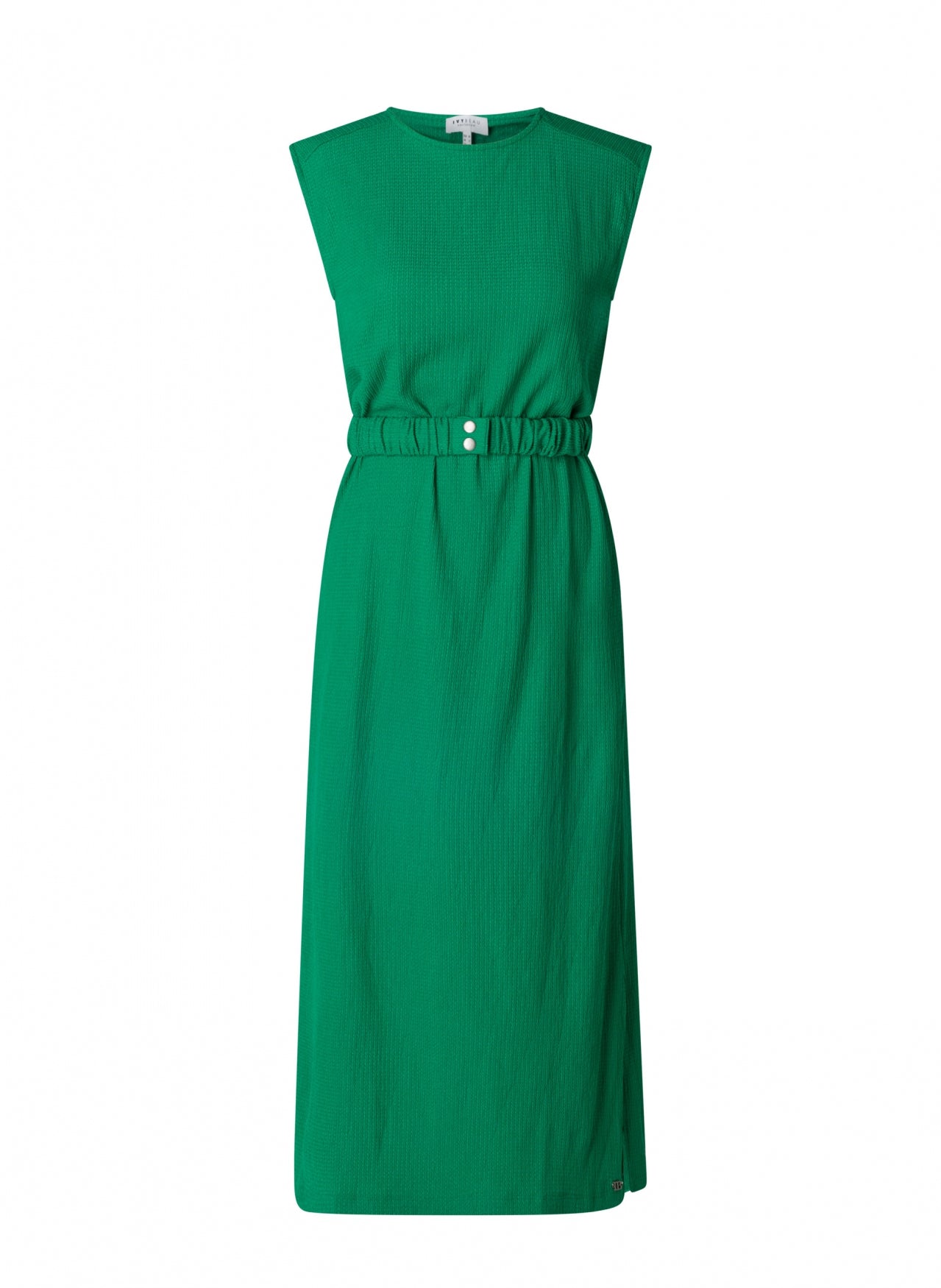 Ivy Beau jurk groen model Minou smaragd green