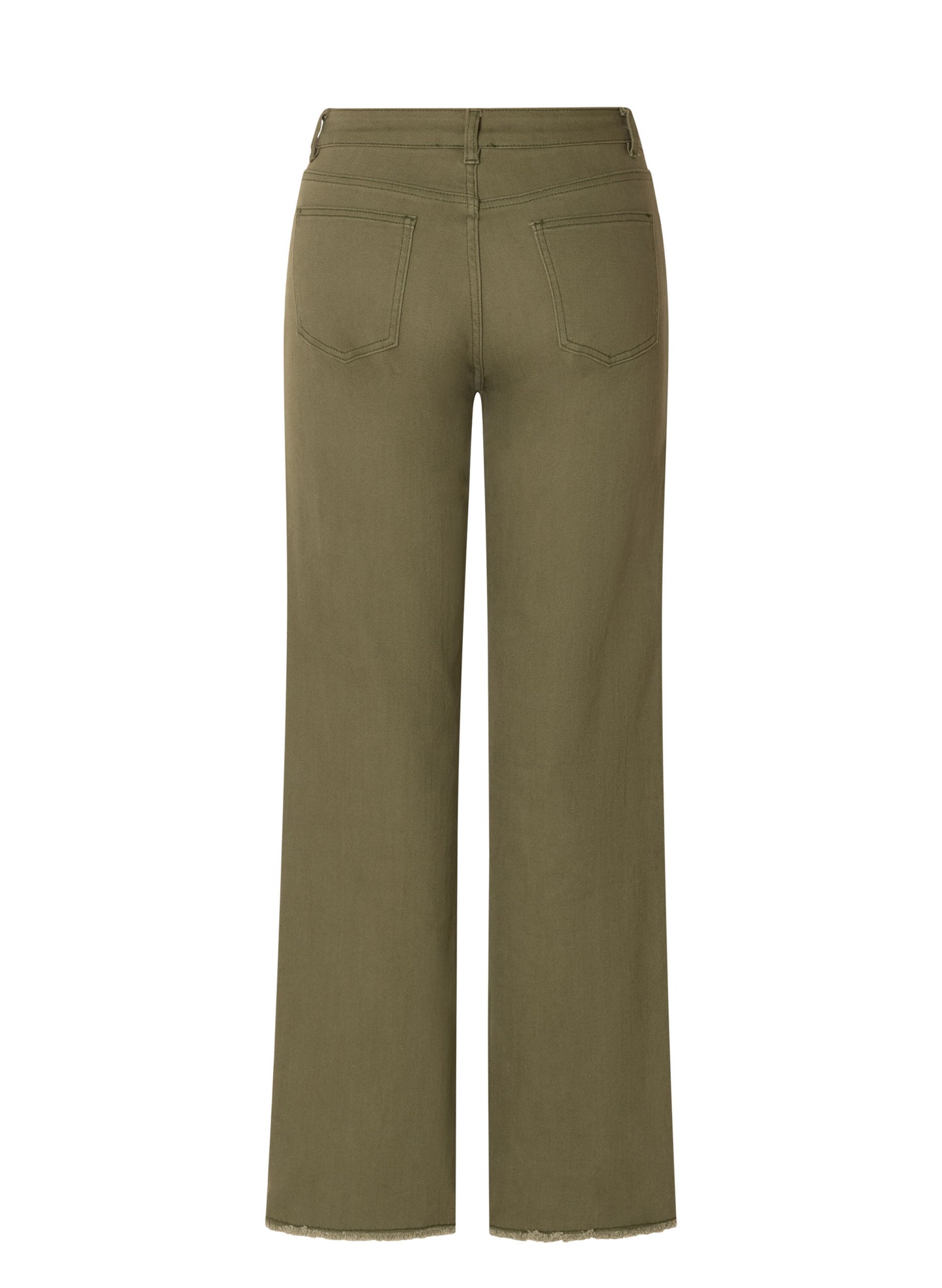 Ivy Beau jeans groen recht straight model Sis olive