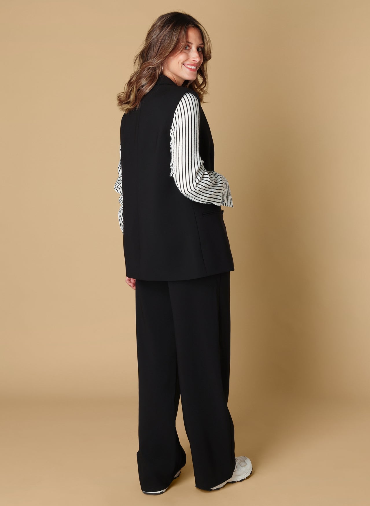 Ivy Beau gilet zwart Sien black