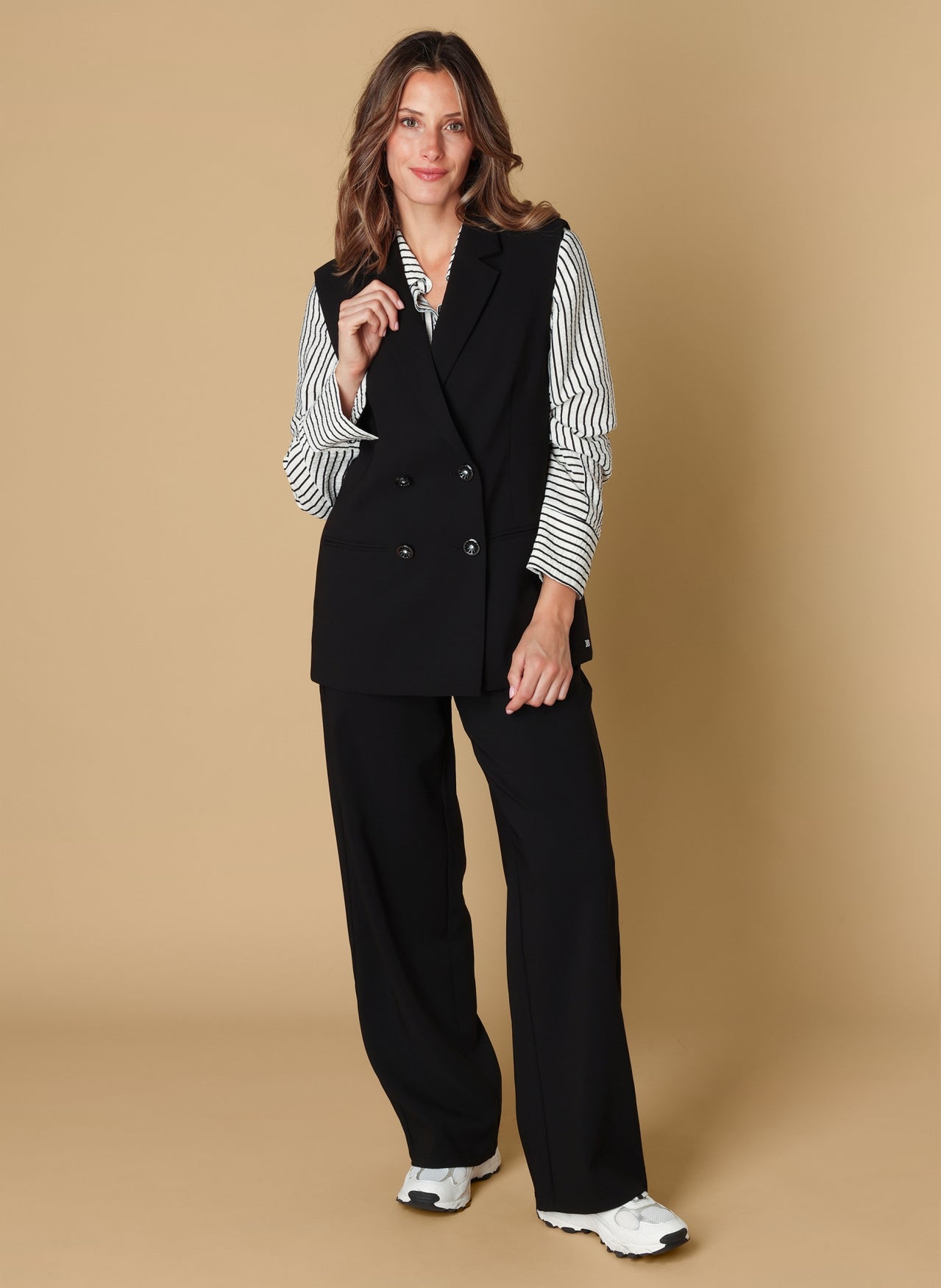 Ivy Beau gilet zwart Sien black