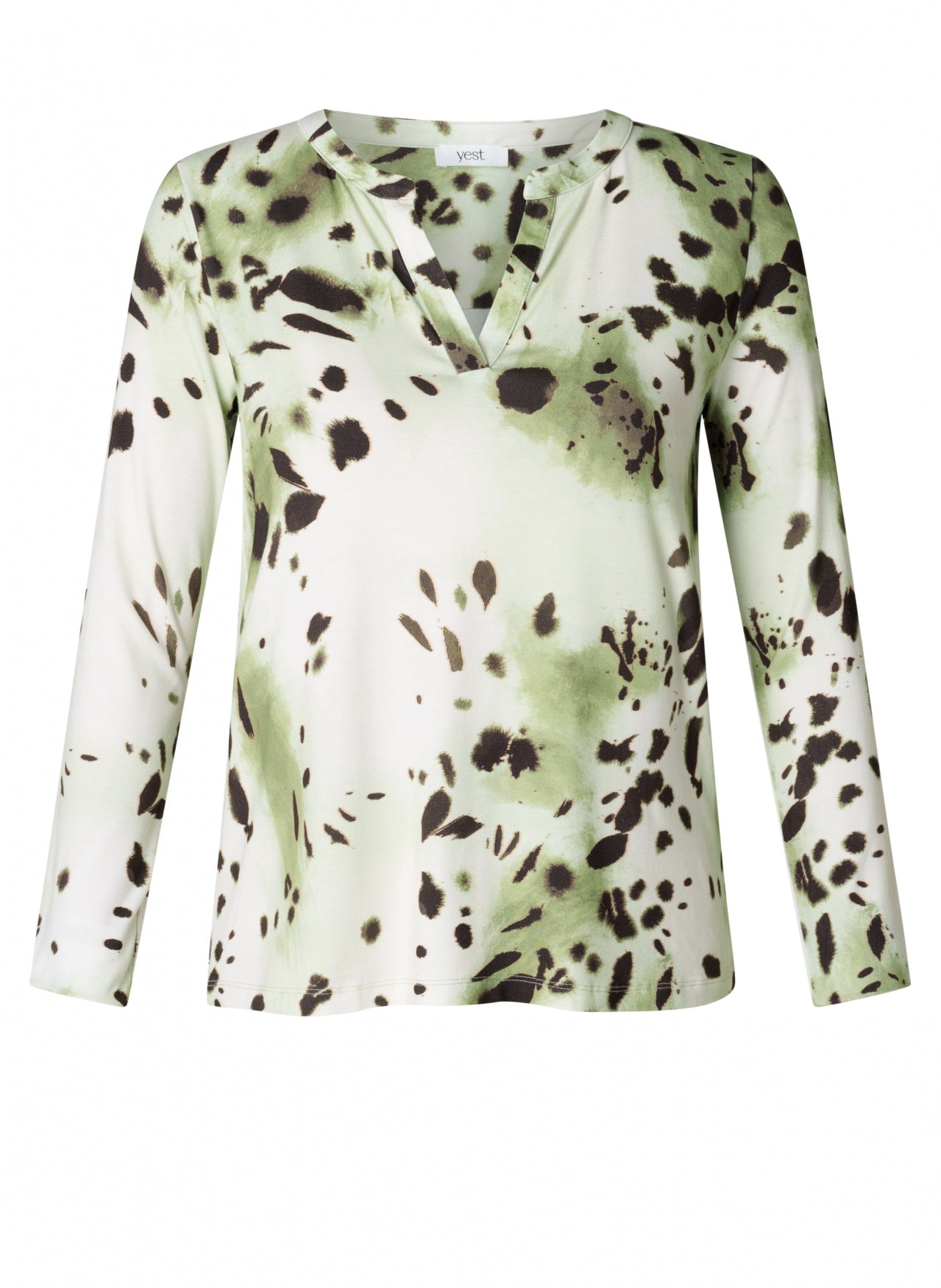 Yest Curve (Yesta) shirt goene print Valery essential natural multi colour A006130