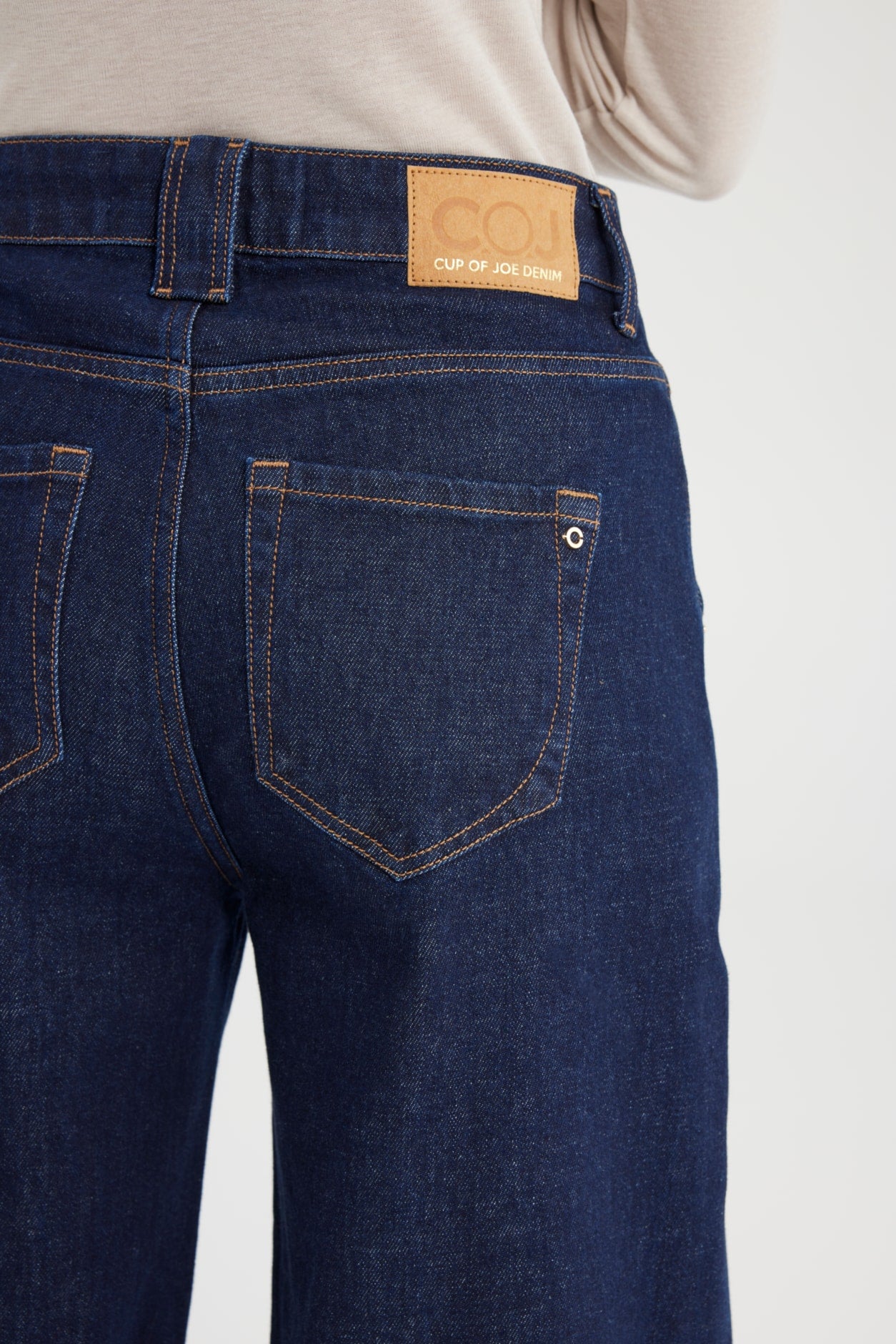COJ jeans raw blue Lulu wide fit lengte 30