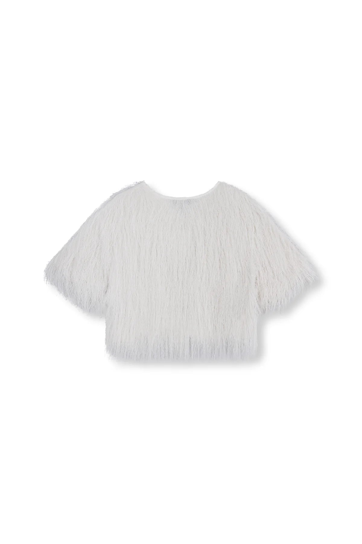 Refined Department offwhite fluffy top model Fayenna blouse
