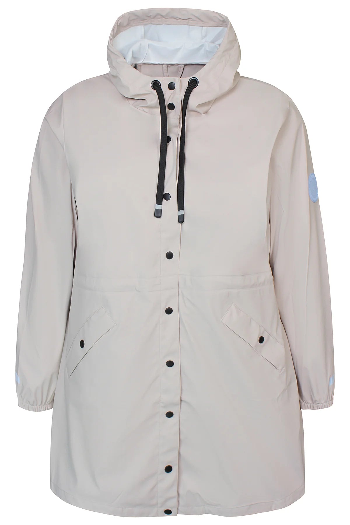 Zhenzi regen jas zandkleur model Tael 606 rain jacket