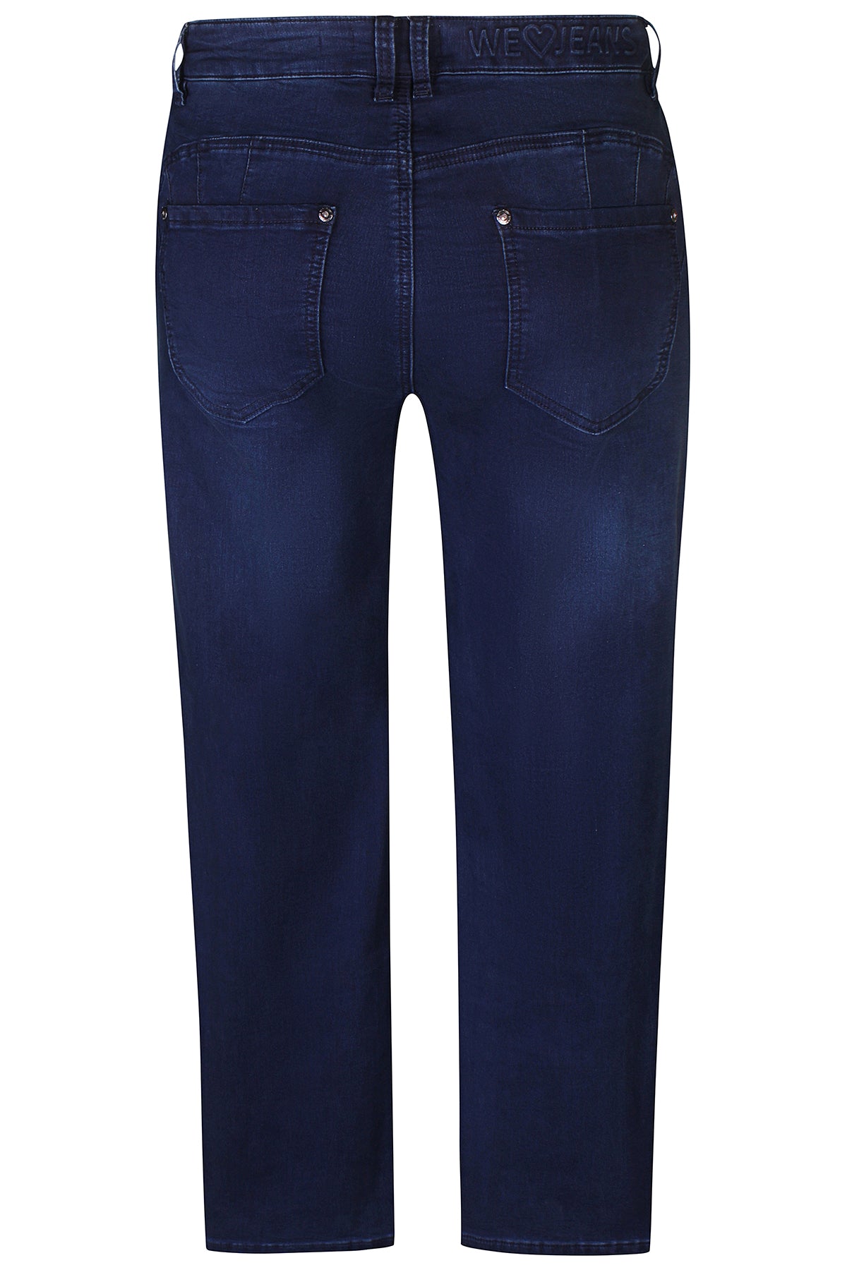 Zhenzi jeans donker blauw model slim leg curve
