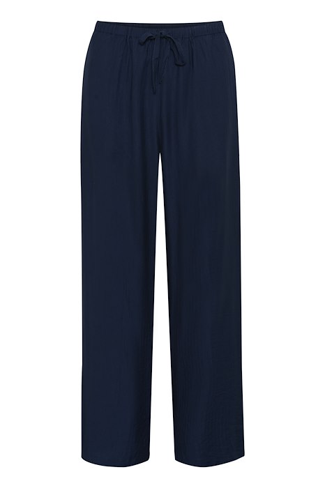 Cream broek donker blauw model CRlori pants navy blazer