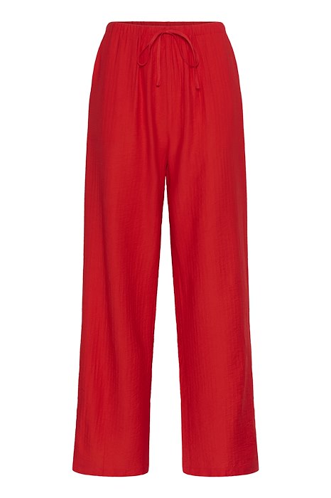 Cream broek rood model CRlori pants Flame Scarlet