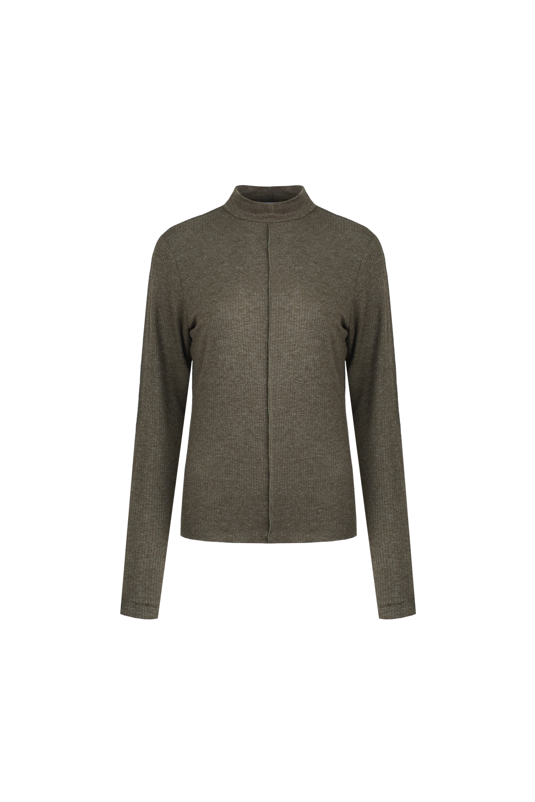 Fluresk top longsleeve groen met lurexdraad model Leona
