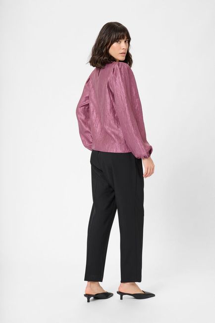 Kaffe paars roze blouse met glansje model KArizz Tulipwood
