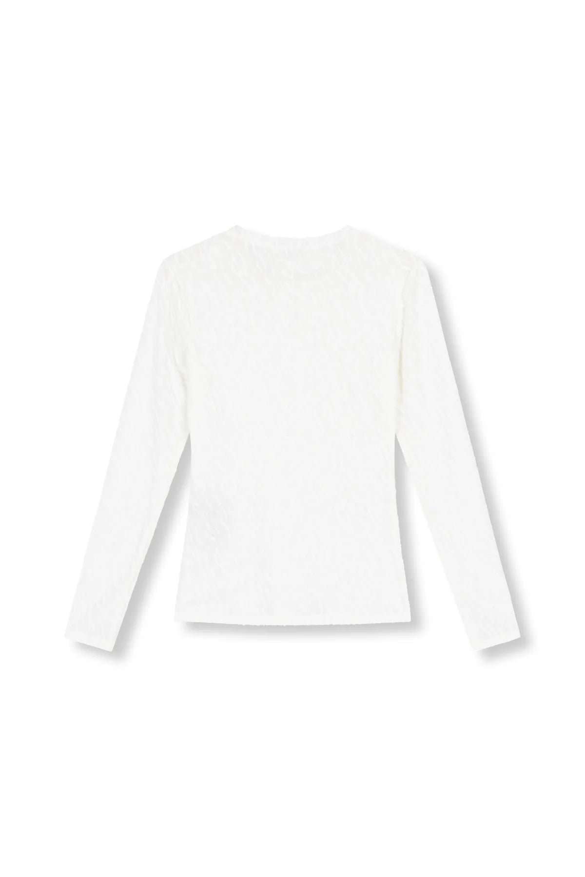 Refined Department offwhite longsleeve animal burnout print mode Pepper top