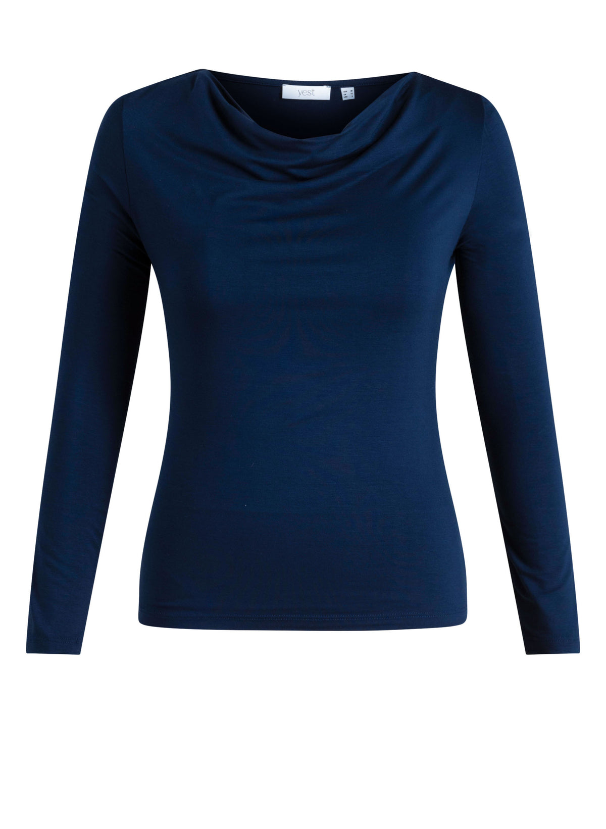 Yest longsleeve donker blauw model Ulina dark blue