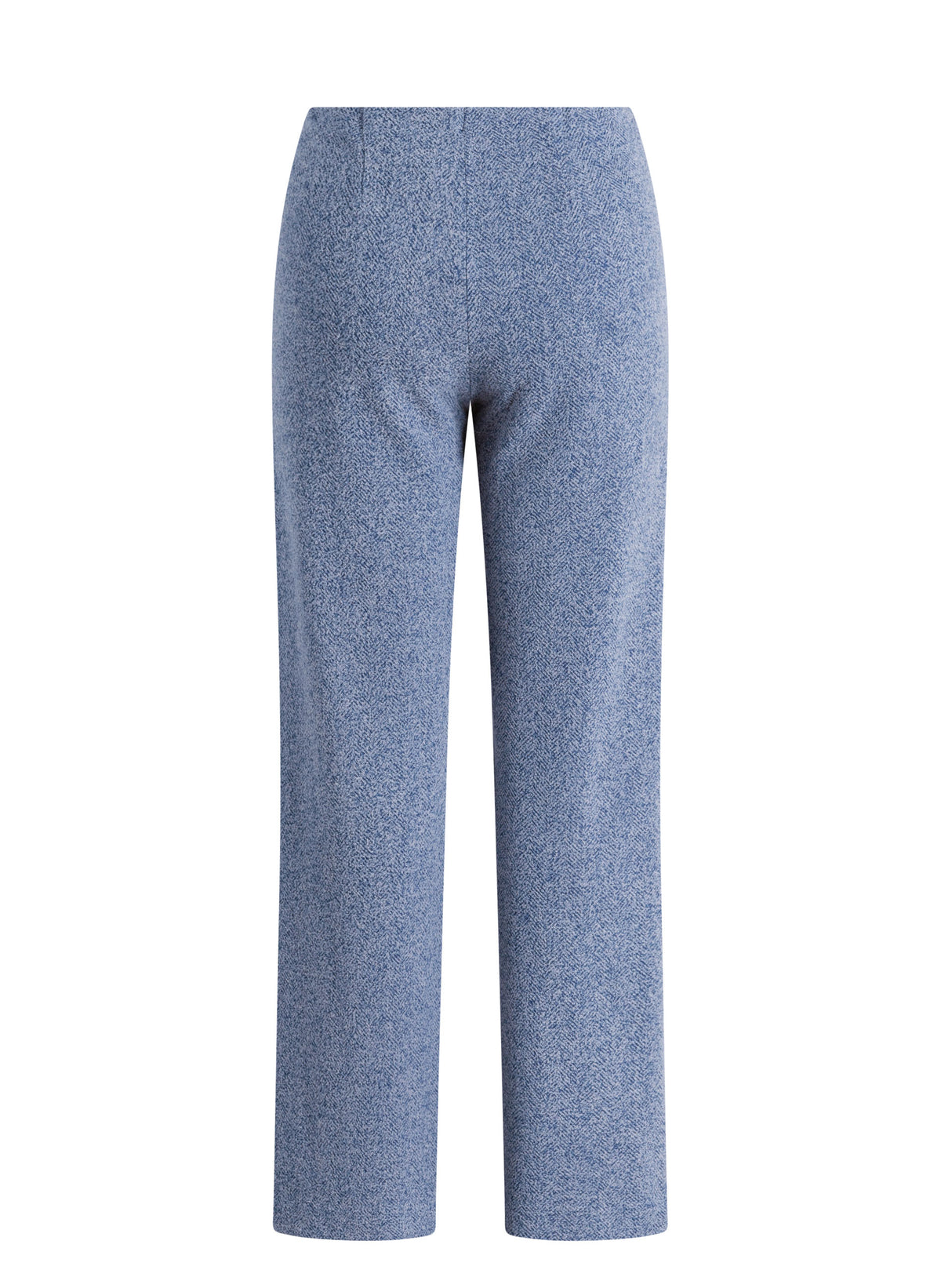 Yest broek grijs met blauw gemêleerd model Ute Dark Blue Warm Grey