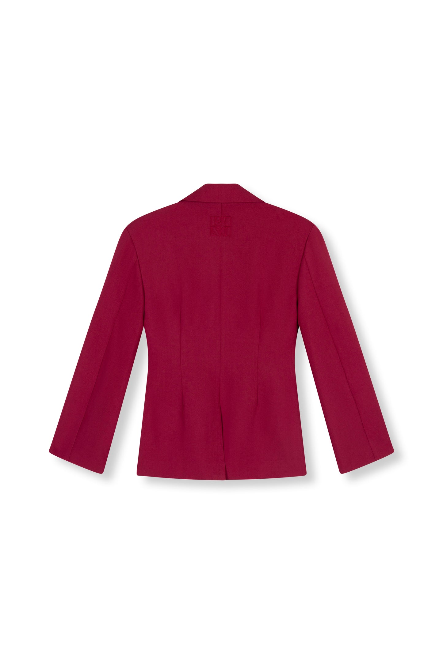 Refined Department rode blazer getailleerd model
