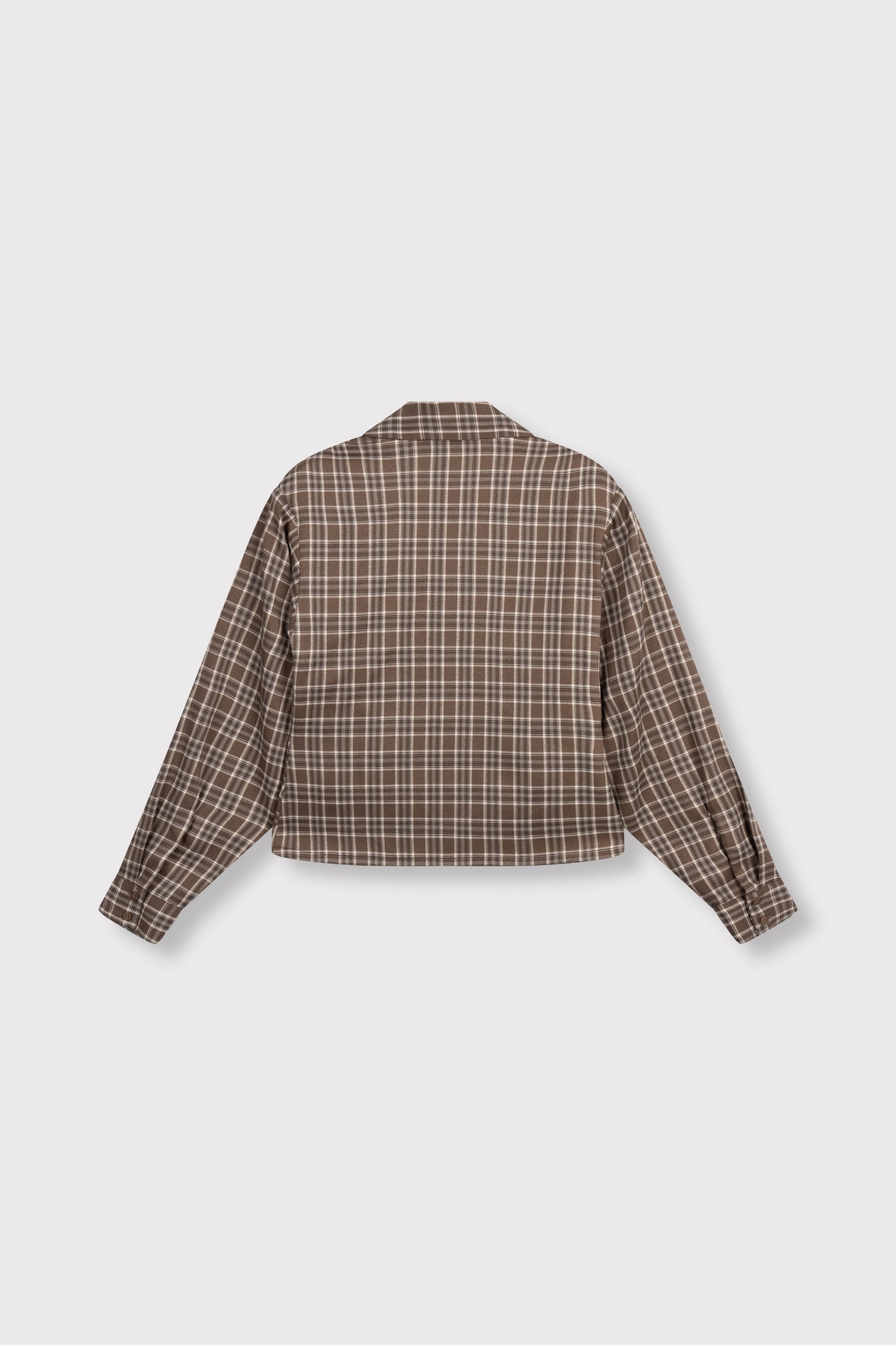 Refined Department ruiten beige bruine blouse model ladies woven small check SYD
R2609961107