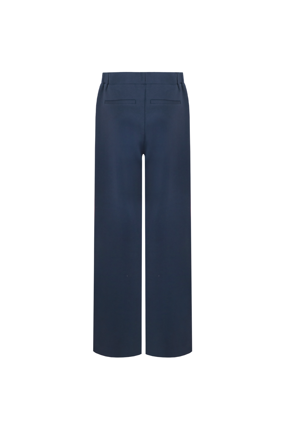 Fluresk broek blauw met roze streep model Ewan pants midnight blue