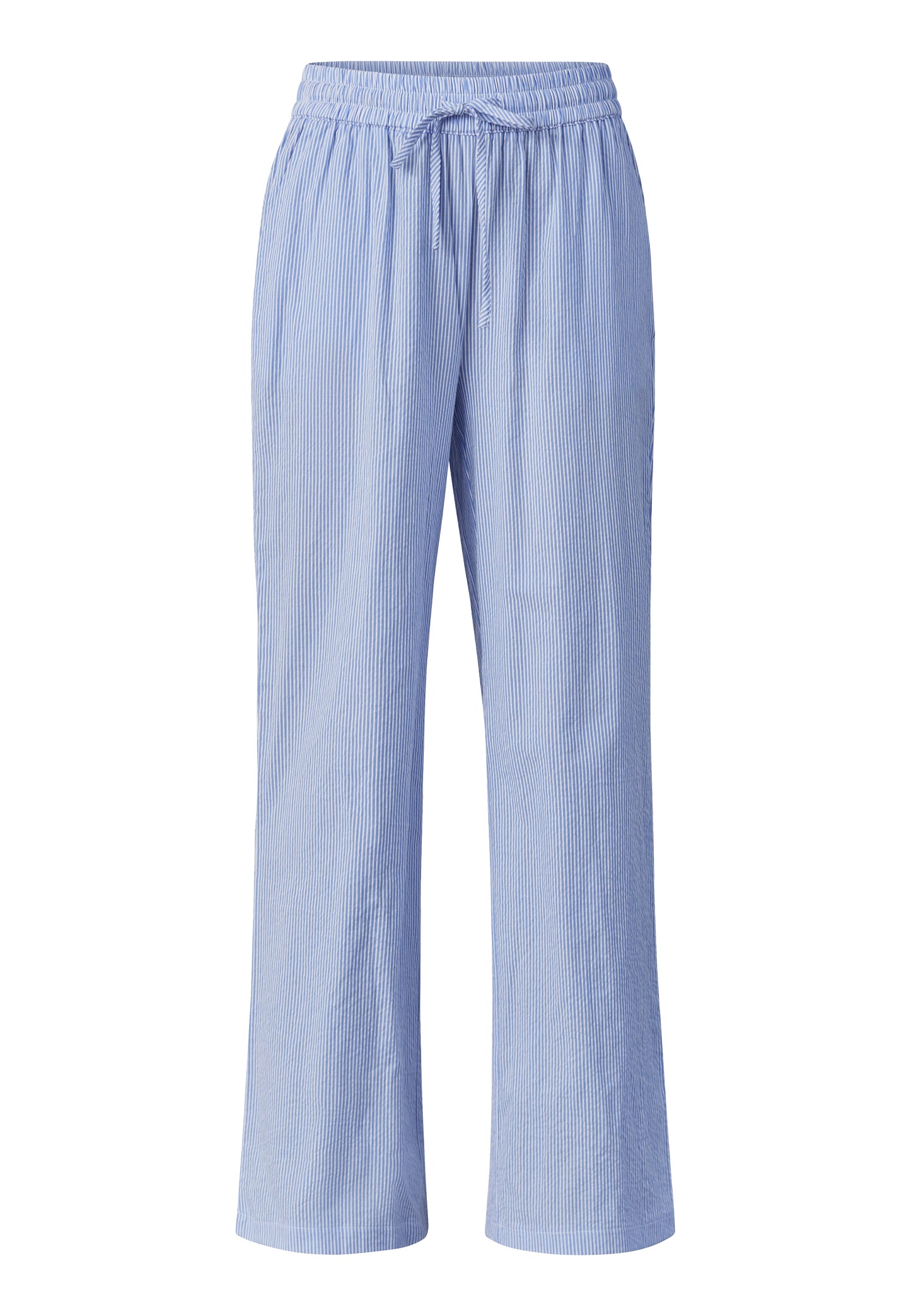 Sisters Point broek blauw wit gestreept model ella PA42
