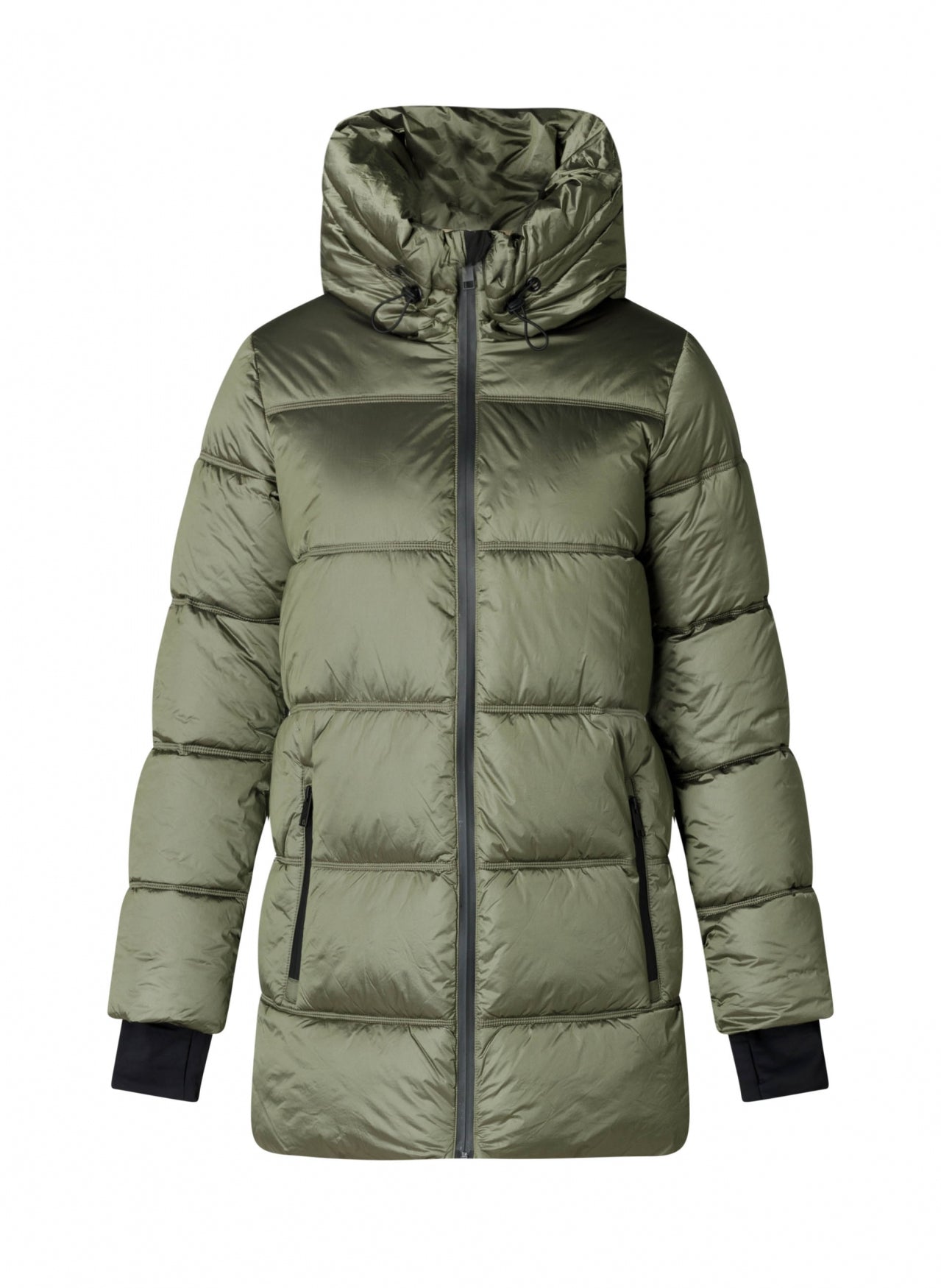 Yest winter jas groen model Zuleika antra