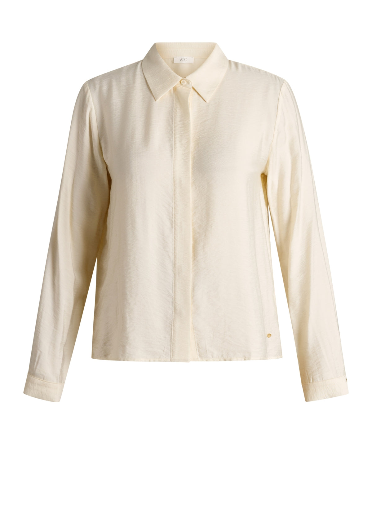 Yest blouse beige cream model Ivette Essential 6428