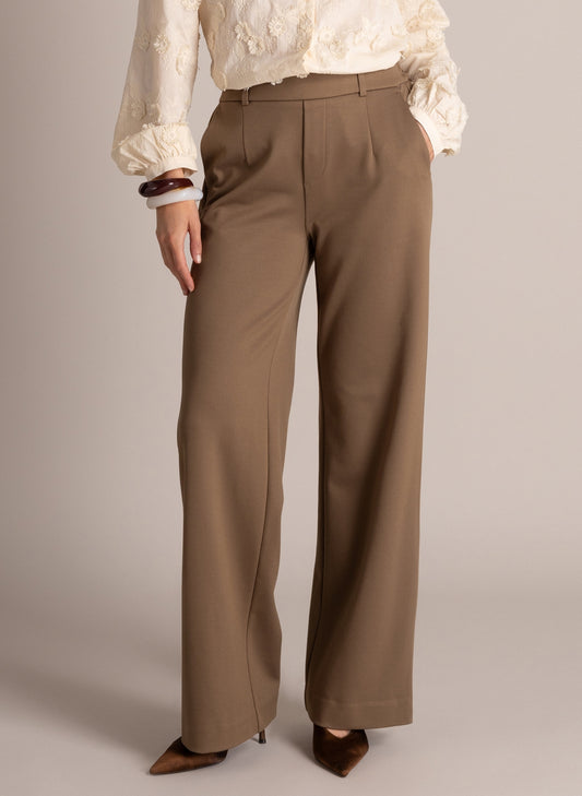 Yest broek olijf groen model Silja grey olive lengte 30 6482