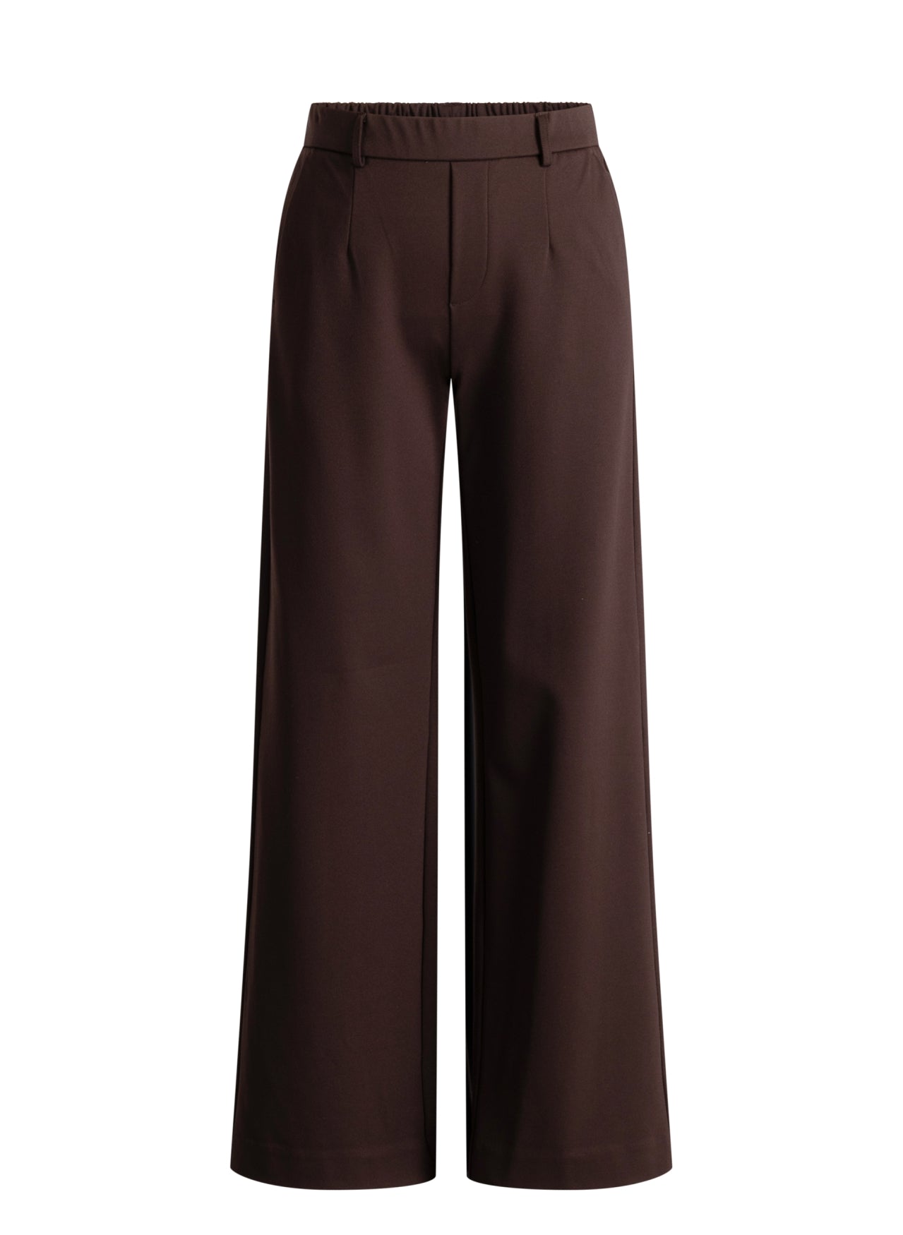 Yest broek donker bruin model Silja dark brown lengte 30