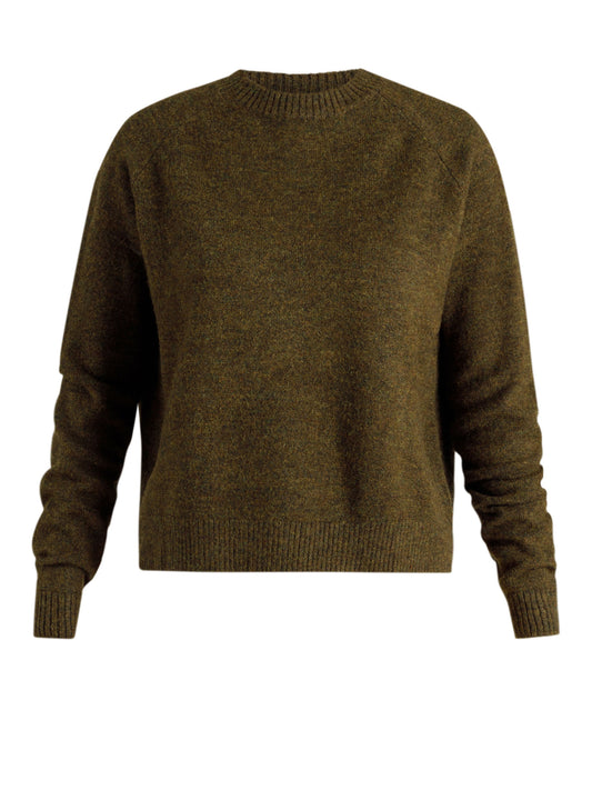 Yest trui groen model Ulaya olive green