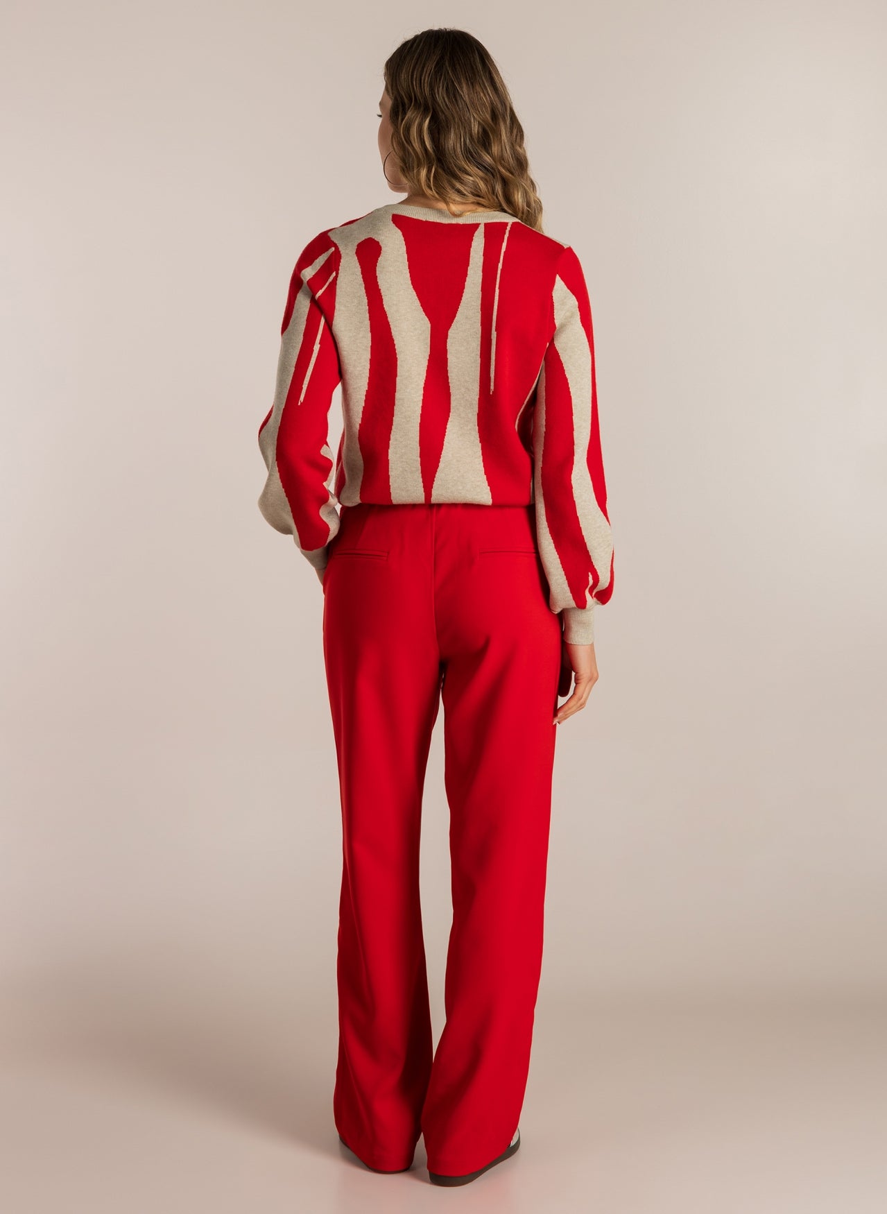 Ivy Beau pantalon rood model Sally red 