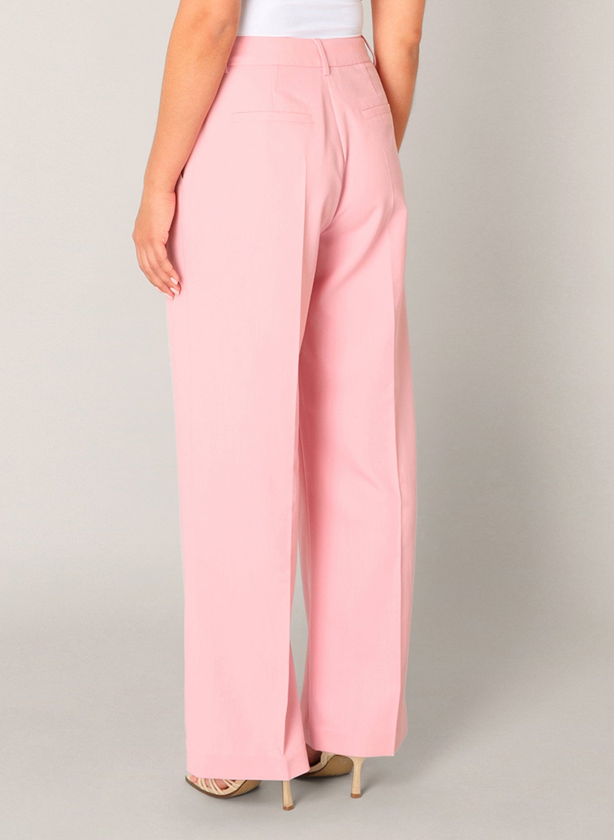 Base level Yest pantalon roze Yuna soft pink lengte 30
