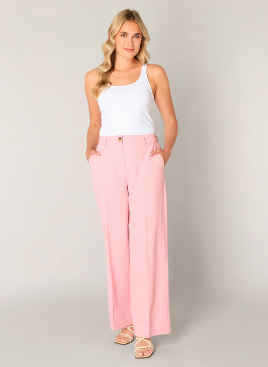 Base level Yest pantalon roze Yuna soft pink lengte 30