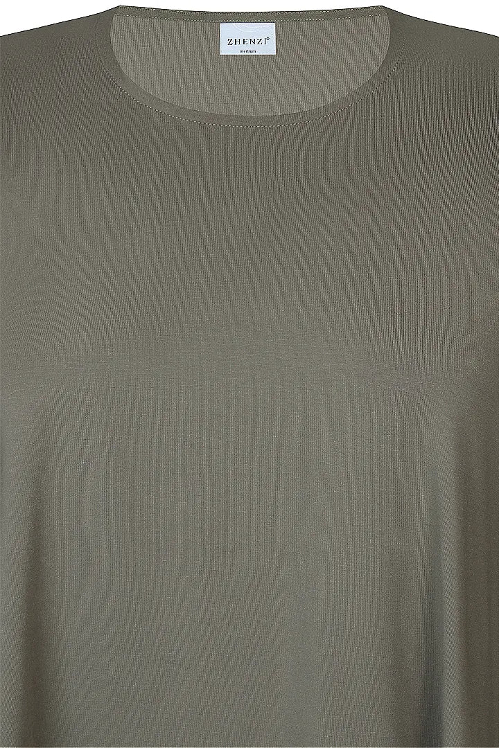 Zhenzi blouse groen model Nyah 903 