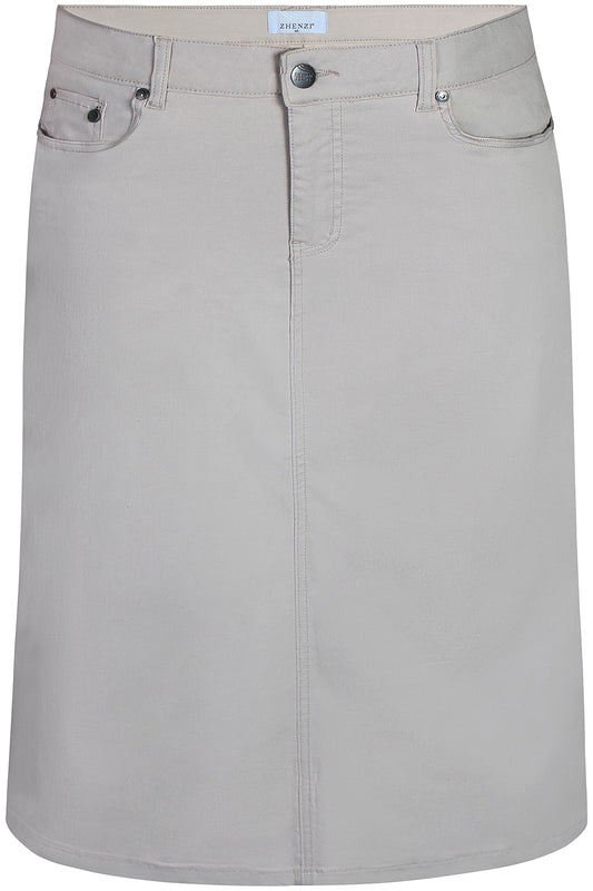 Zhenzi beige rok model Giana 1314 Skirt chateau 