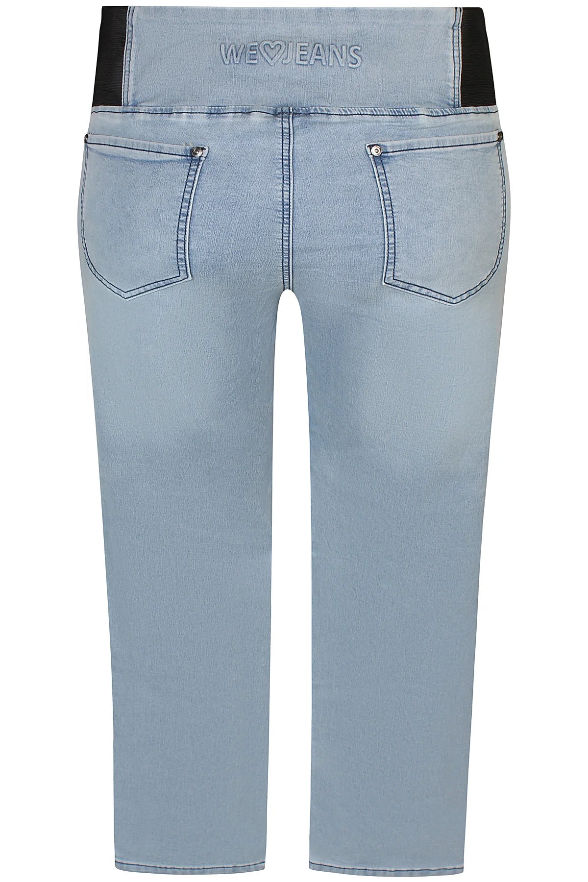 Zhenzi jeans licht blauw slim fit model Grove 201414 pants