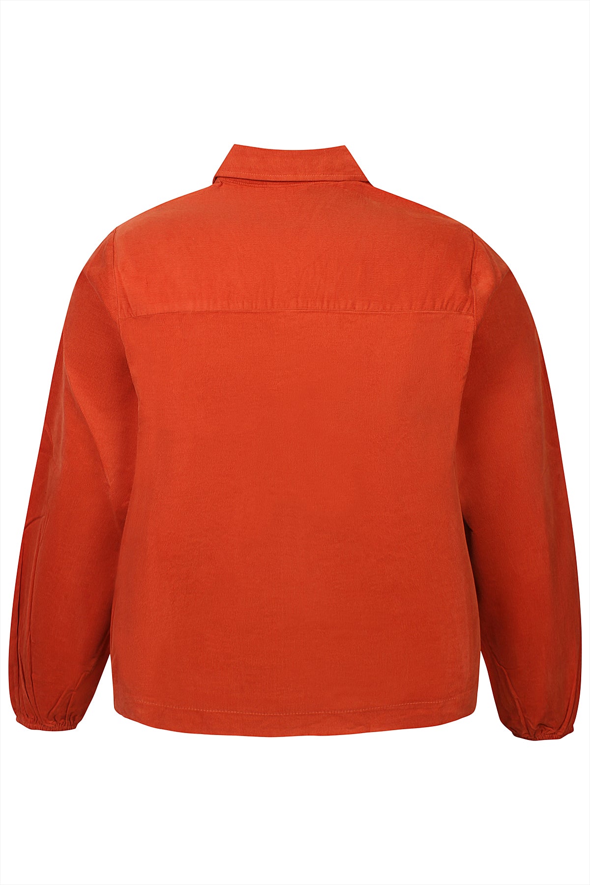 Zhenzi jasje oranje baby rib model Laney blouse jaket 1474 warm blush