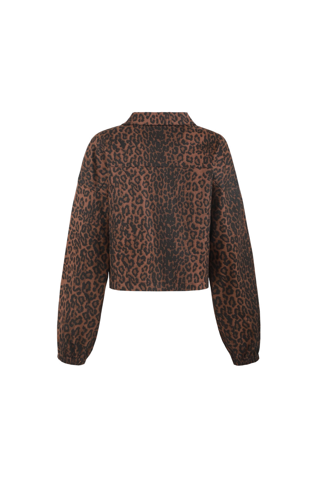 Fluresk jasje leopard print bruin model Yrissa jacket mocha brown