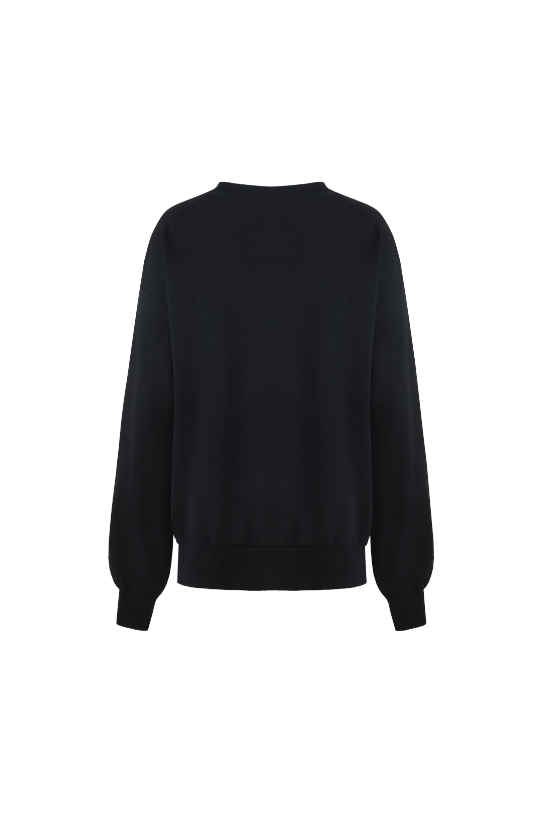 Fluresk sweater zwart model Senara cherry black