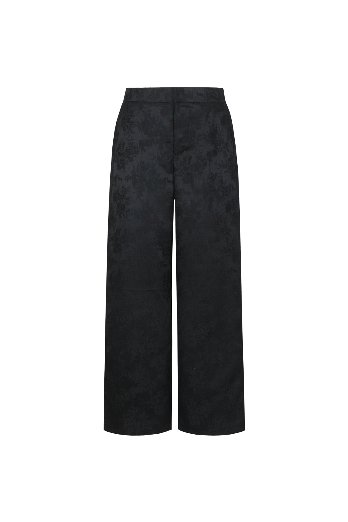 Fluresk broek zwart met print model Marly pants black