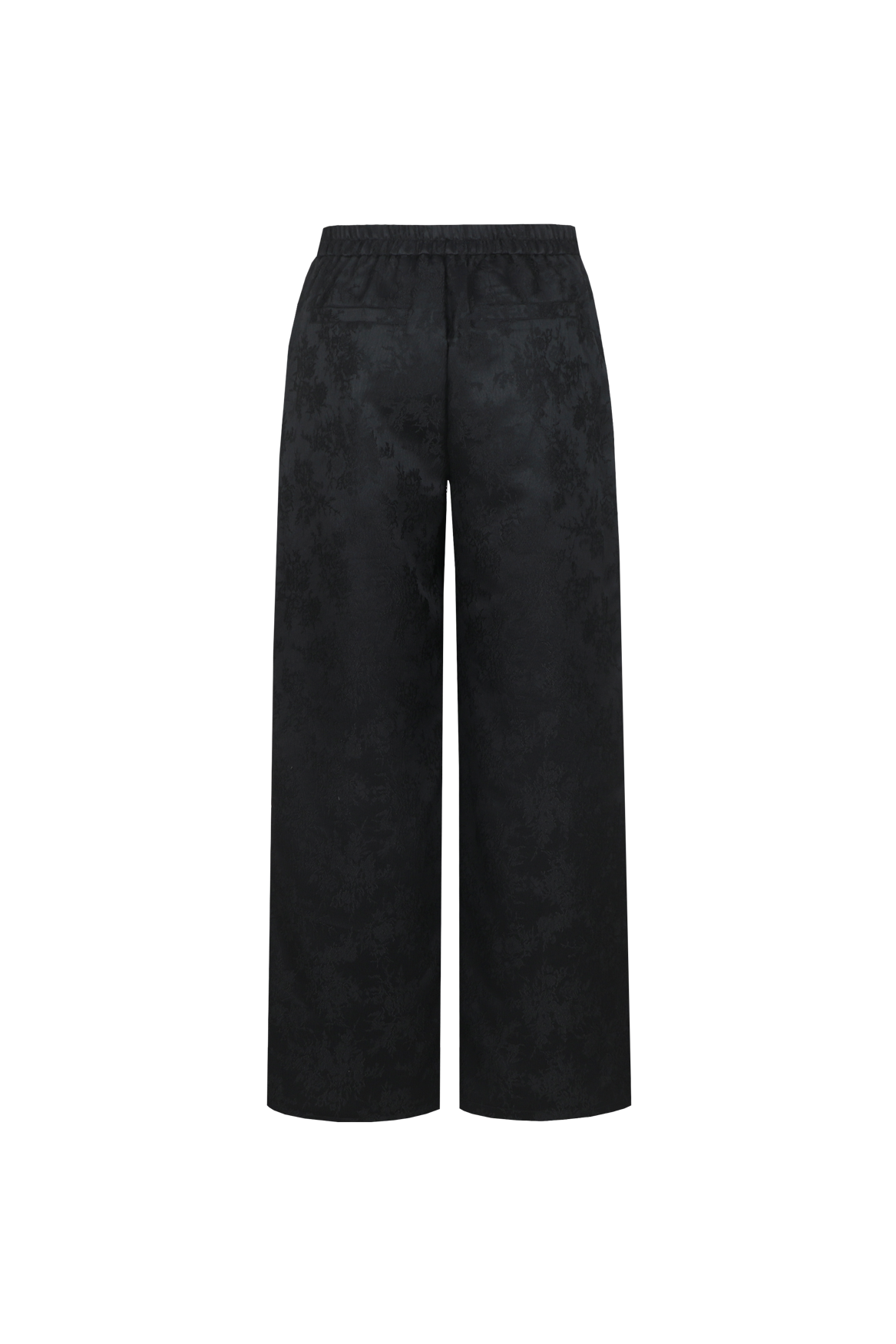 Fluresk broek zwart met print model Marly pants black