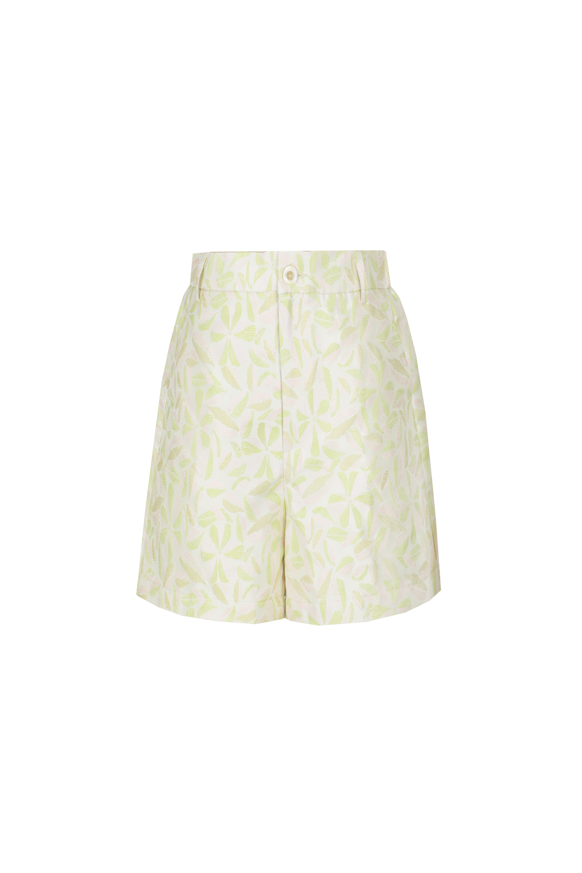 Fluresk short citrus zandkleur model Lynne shorts Sand 