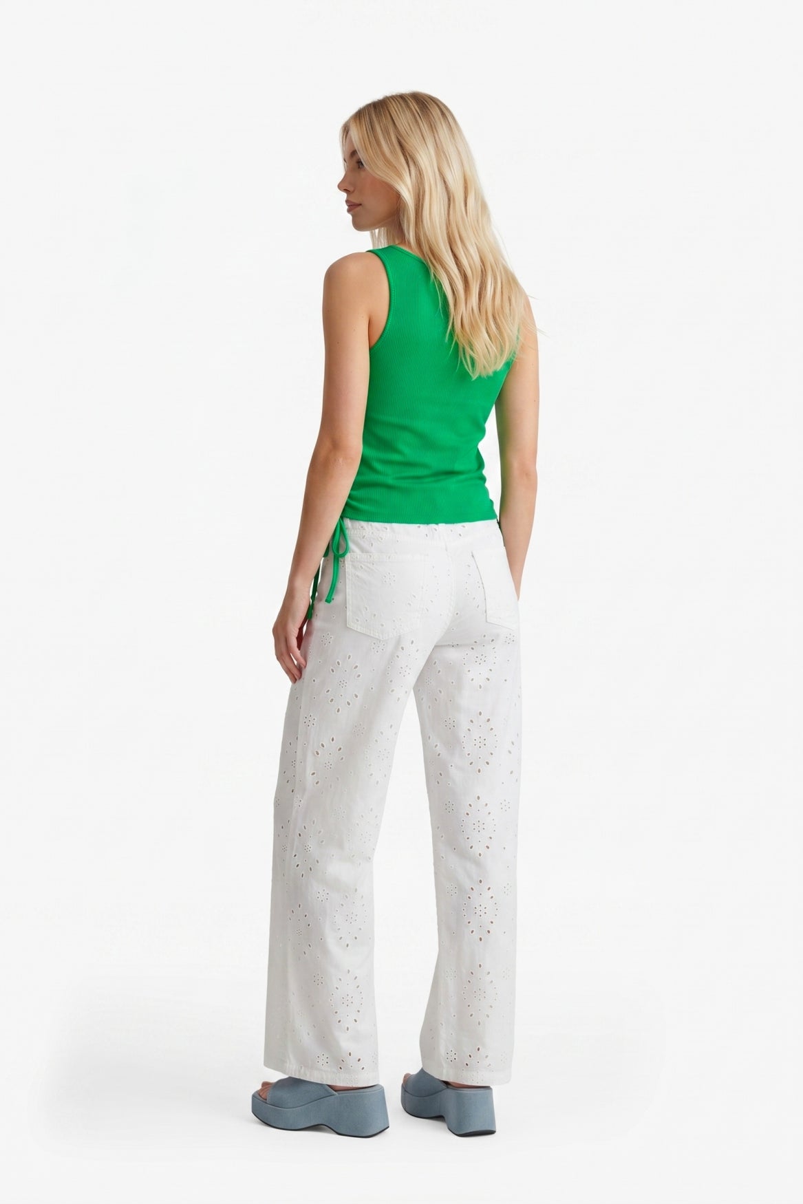 Fluresk top groen model Millie vivid green 