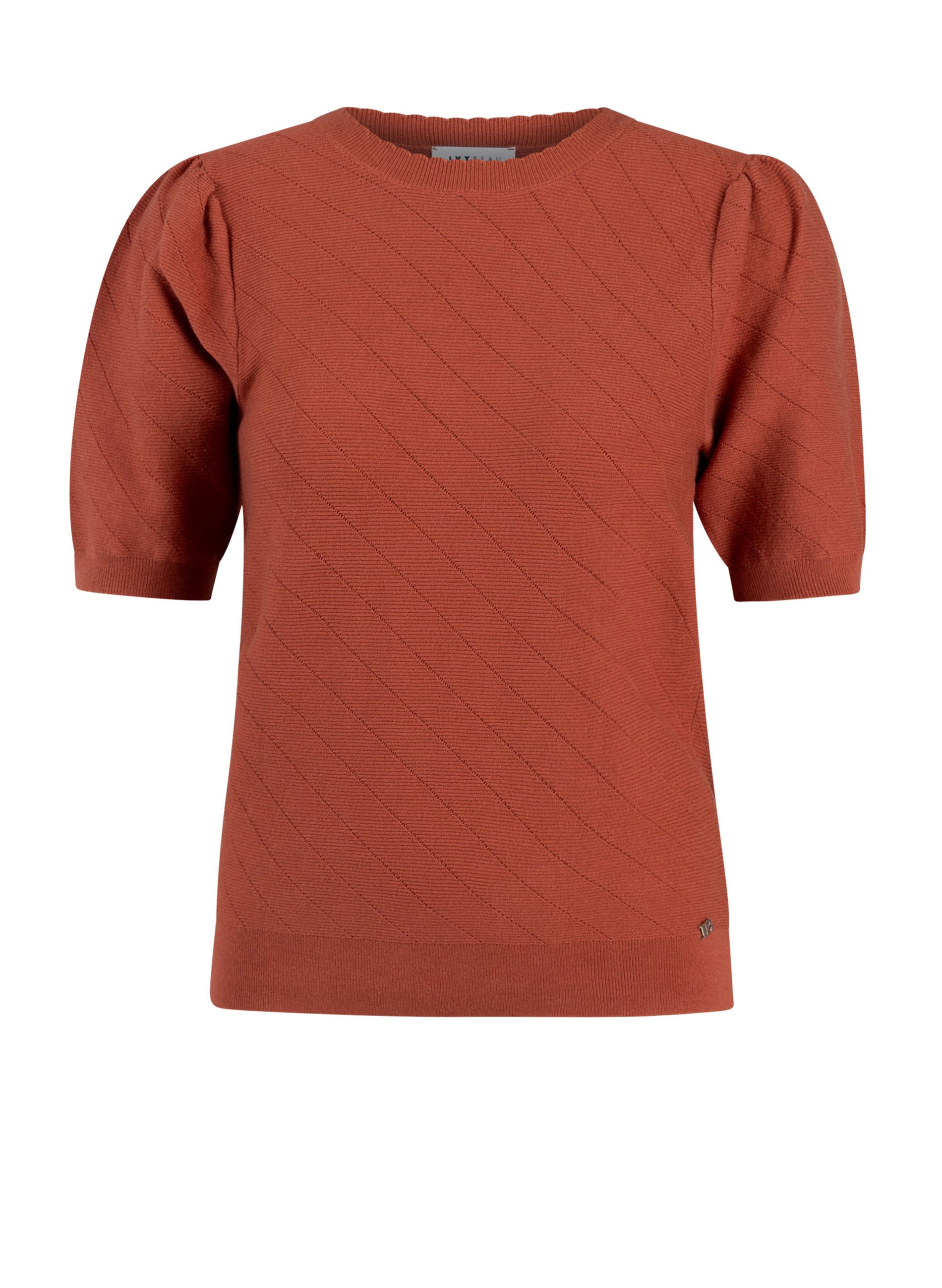 Ivy Beau shirt trui roest rood model Dorien barn red