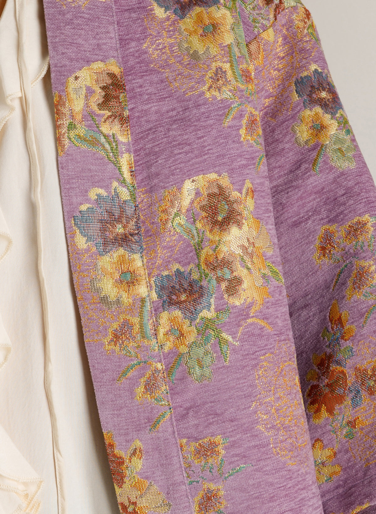 Ivy Beau kimono vest jasje lila paars model Kelsy orchid