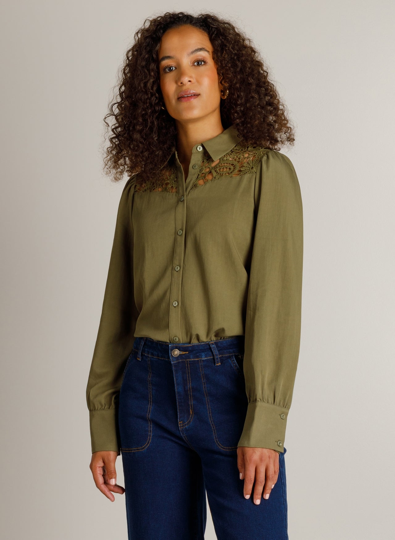 Ivy Beau blouse groen model Hanien green 4201269