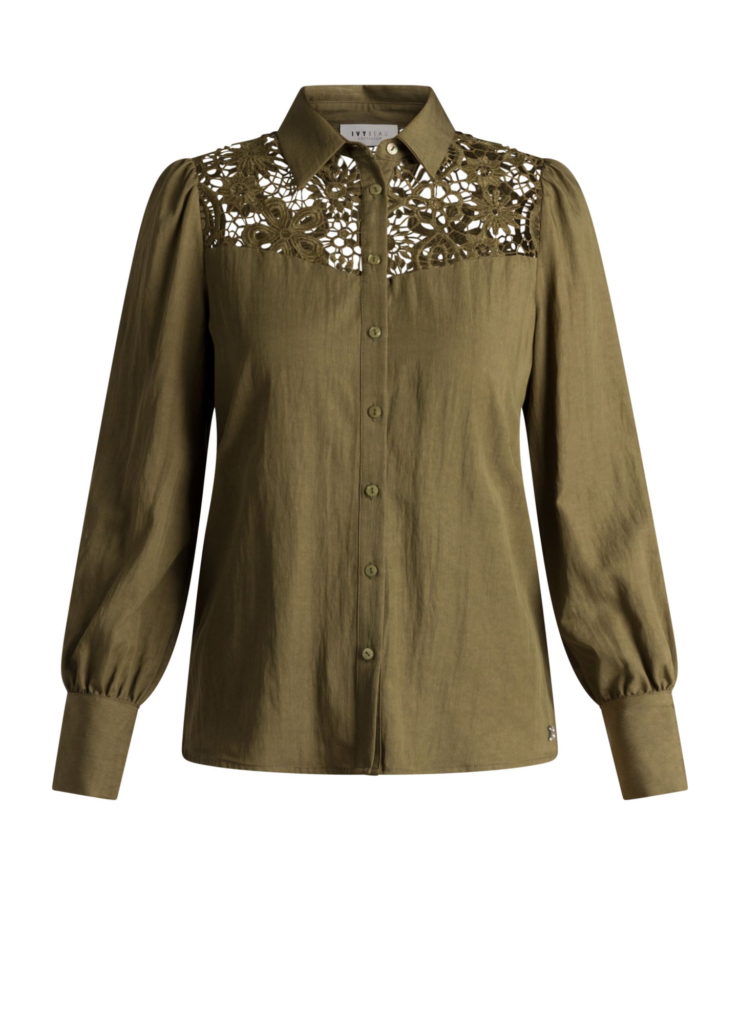 Ivy Beau blouse groen model Hanien green 4201269