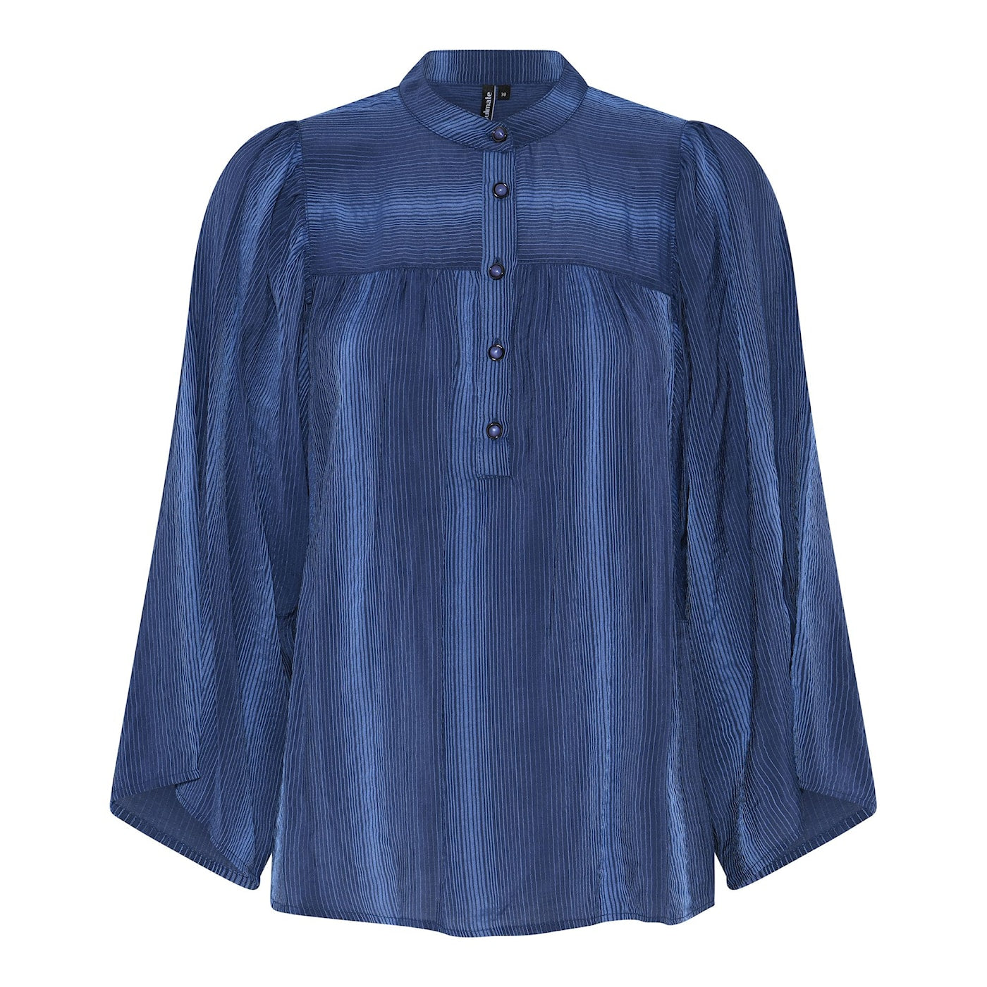 Soulmate blouse donker blauw model Myro bright blue