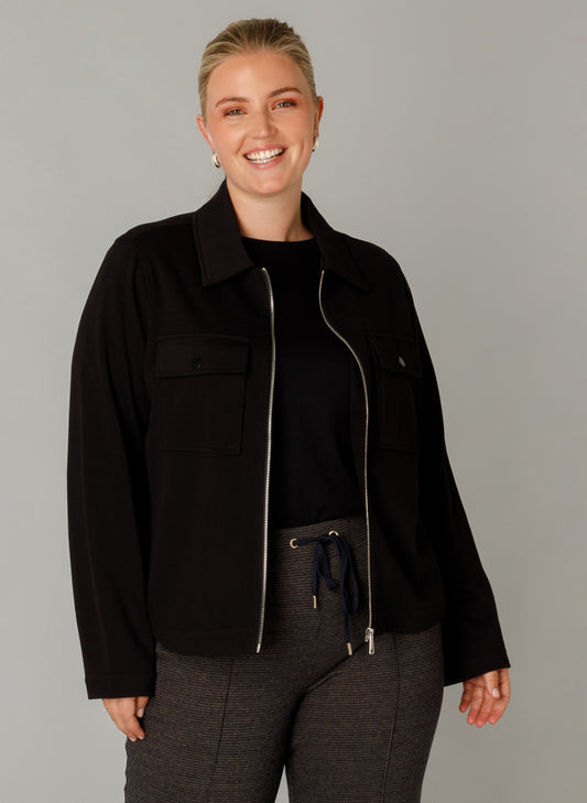 Yest Curve (Yesta) vest jasje zwart model Vince Essential